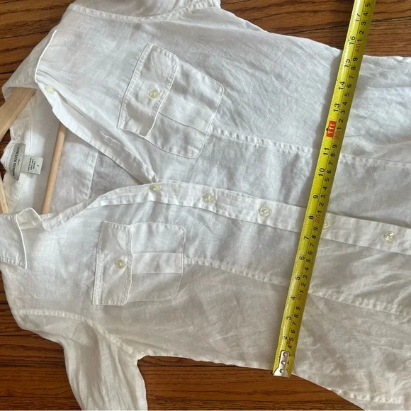 Banana Republic 100% Linen Shirt - Picture 9 of 12